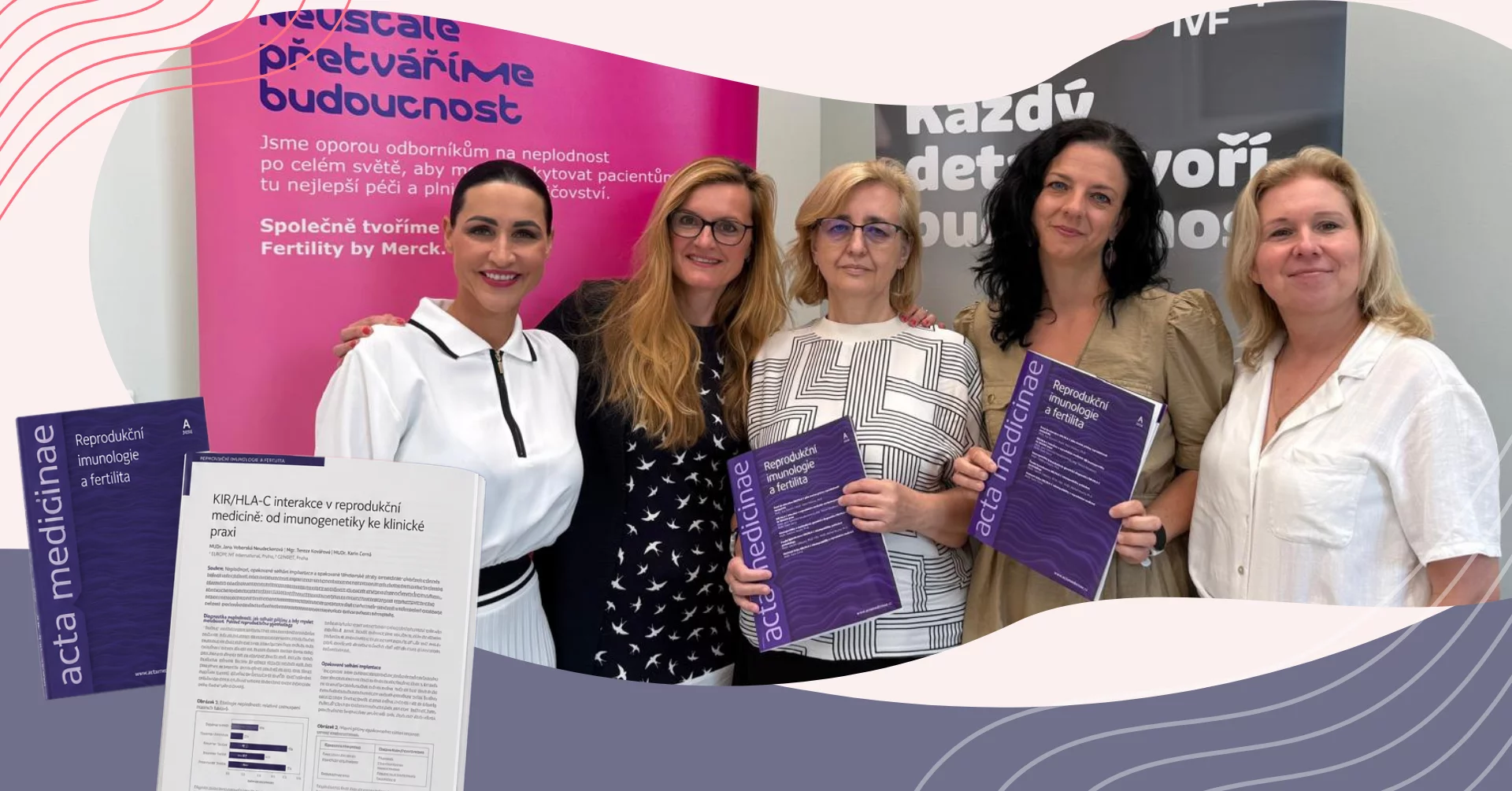 Naše specialistky publikovaly v odborném vydání Acta Medicinae zaměřeném na reprodukční imunologii