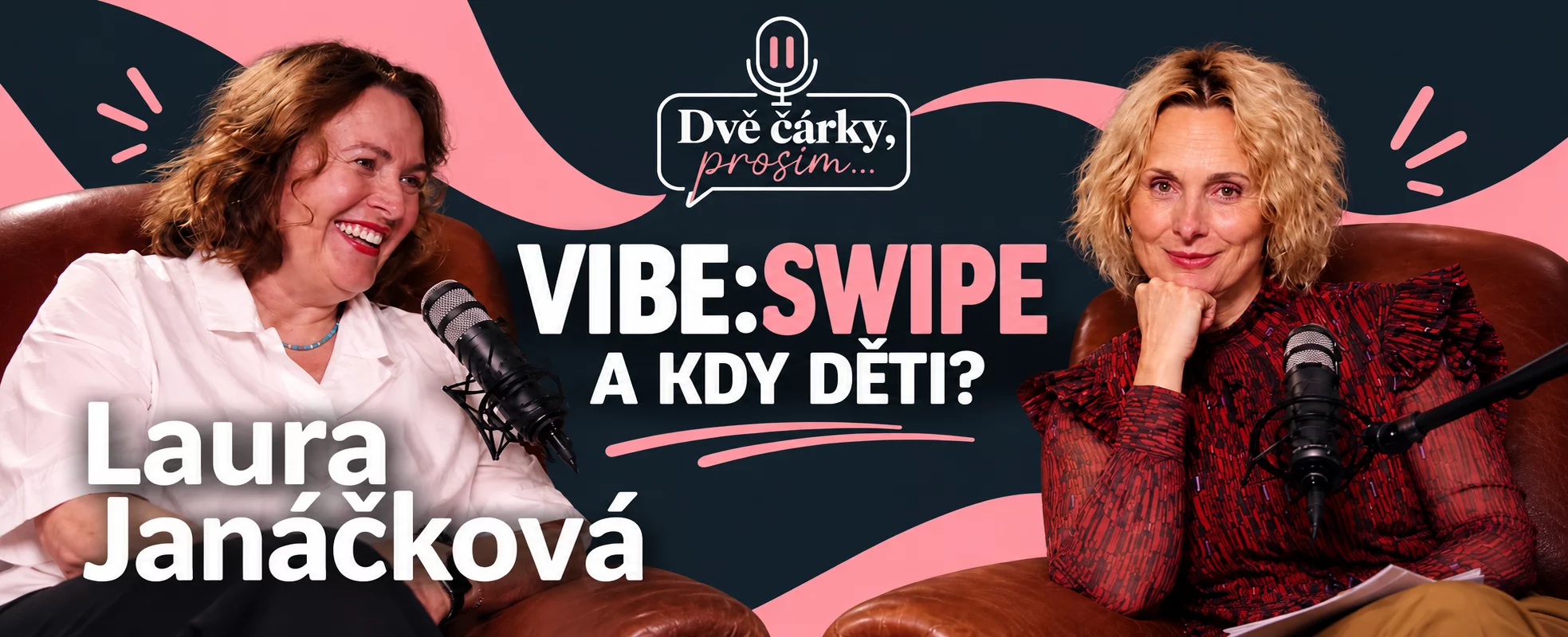 Podcast Dvě čárky, prosím…startuje!